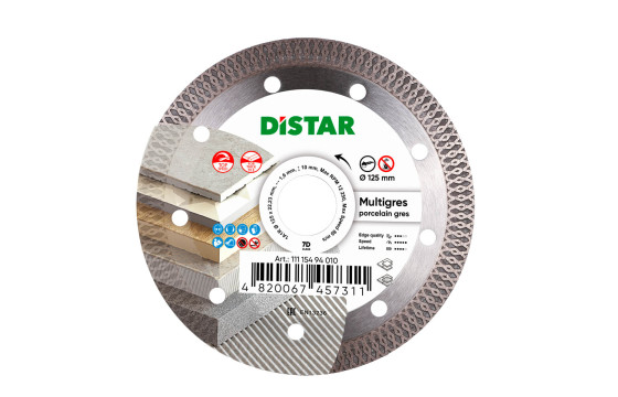 Diamantový kotúč DISTAR Multigres pre rezanie gresu Diamantový kotúč DISTAR Multigres pre rezanie gresu