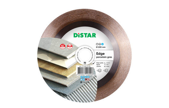 Diamantový kotúč Distar Edge pre stolové píly 45° Diamantový kotúč Distar Edge pre stolové píly 45°