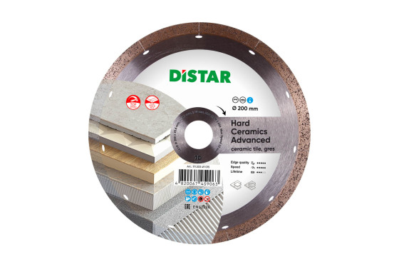 Diamantový kotúč Distar Hard Ceramics Advanced pre stolové píly Diamantový kotúč Distar Hard Ceramics Advanced pre stolové píly