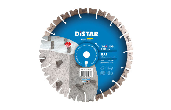 Diamantový kotúč DISTAR XXL pre rozbrusovacie a cestné píly