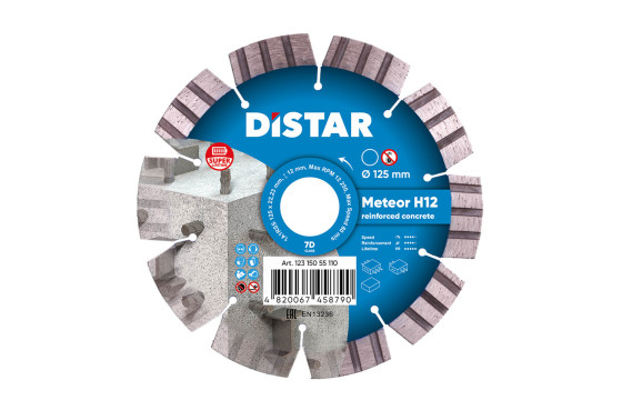 Diamantový kotúč DISTAR Meteor H12 pre bežné uhlové brúsky Diamantový kotúč DISTAR Meteor H12 pre bežné uhlové brúsky