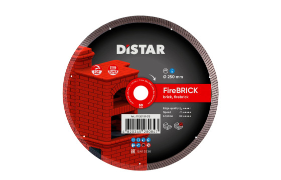 Diamantový kotúč DISTAR FireBRICK pre rezanie šamotovej tehly Diamantový kotúč DISTAR FireBRICK pre rezanie šamotovej tehly