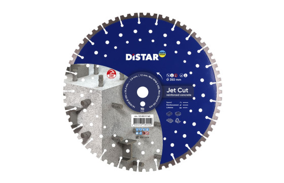 Diamantový kotúč DISTAR JetCUT pre rozbrusovacie a cestné píly