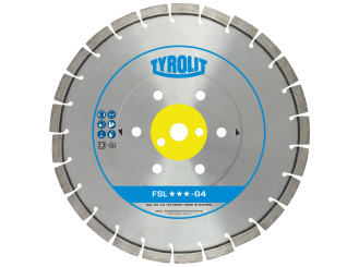 Diamantový kotúč TYROLIT FSL***-G4 pre cestné píly Diamantový kotúč TYROLIT FSL***-G4 pre cestné píly