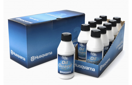 Olej OilGuard pre dvojtaktné motory, Husqvarna HP, 100 ml Olej OilGuard pre dvojtaktné motory, Husqvarna HP, 100 ml
