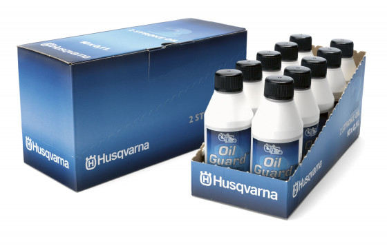 Olej OilGuard pre dvojtaktné motory, Husqvarna HP, 100 ml (balenie 10 ks)