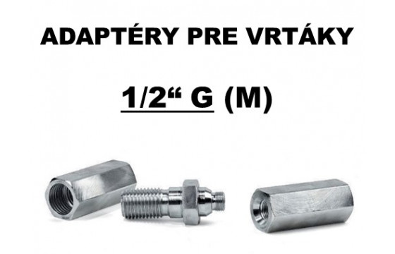 Adaptér (redukcia) na vrtáky 1/2"G (M)
