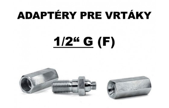 Adaptér (redukcia) na vrtáky 1/2"G (F)